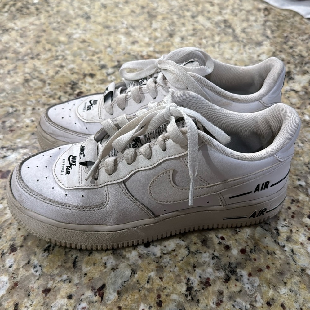 Worn out Air Force 1s